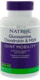 Глюкозамін хондроїтин МСМ Natrol Glucosamine Chondroitin MSM, 150 таблеток