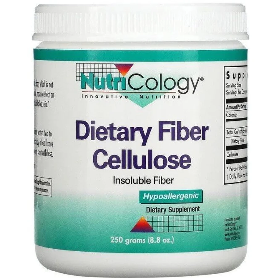 Волокно натуральне Nutricology Fiber, 250 г: ціни та характеристики