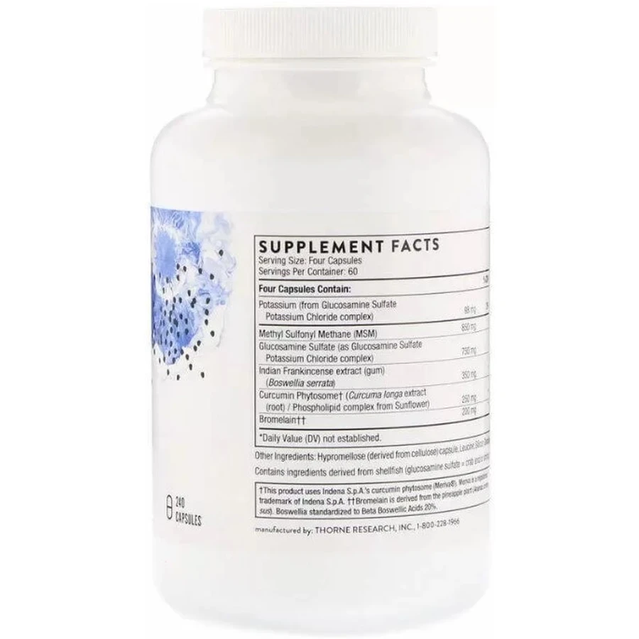 Глюкозамін та MSM Thorne AR-Encap, 240 капсул: ціни та характеристики