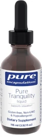 Гліцин, ГАМК і теанин Pure Encapsulations Pure Tranquility liquid, від стресу, 116 мл