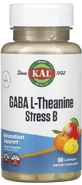 ГАМК и L-теанин KAL L-Theanine, вкус манго и мандарина, 100 леденцов