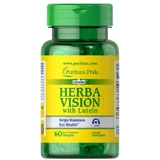 Лютеин и черника Puritan's Pride Herbavision with Lutein and Bilberry, 60 капсул