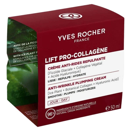 Дневной крем Лифт Про-Коллаген Yves Rocher Lift Pro-Collagene от морщин и для упругости кожи лица и шеи, 50 мл: цены и характеристики