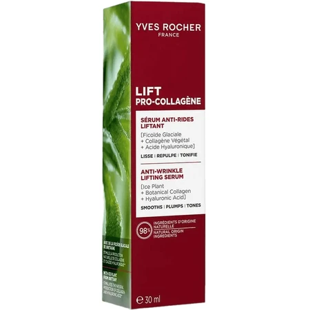 Сироватка Ліфт Про-Колаген Yves Rocher Lift Pro-Collagene від зморщок та для ліфтингу з рослинним колагеном, 30 мл : ціни та характеристики