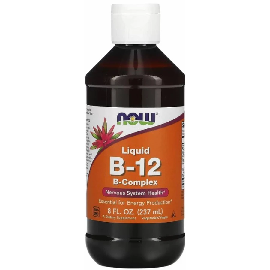 Витамин В12 Now Foods Liquid B-12 B-комплекс, жидкий, 237 мл: цены и характеристики