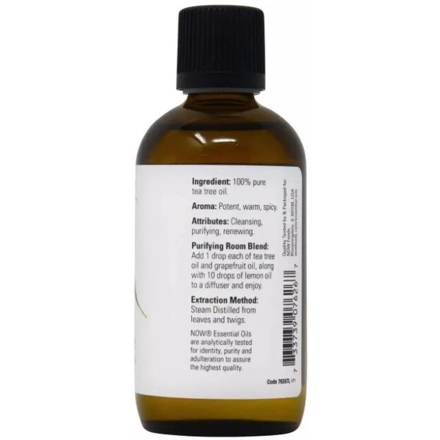 Масло чайного дерева Now Foods Tea Tree Essential Oils, 118 мл: ціни та характеристики