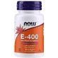 Вітамін Е Now Foods Vitamin E-400 268 мг (400 МО), зі змішаними токоферолами, 50 гелевих капсул