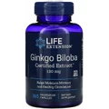 Гінкго білоба Life Extension Ginkgo Biloba 120 мг, сертифікований екстракт, 365 капсул