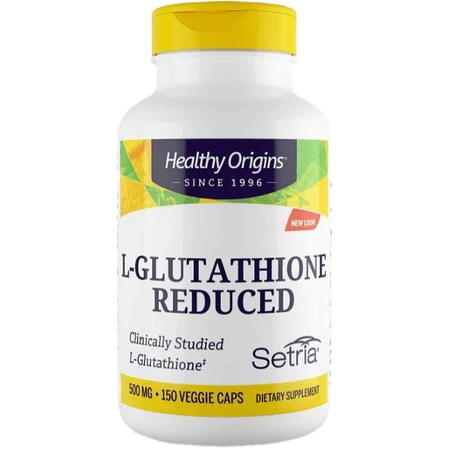Глутатион Healthy Origins Setria L-Glutathione 500 мг, пониженный, 150 капсул: цены и характеристики