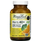Витамины для мужчин MegaFood Men Over 40 One Daily, без железа, 40+, 1 в день, 90 таблеток