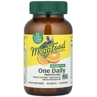 Витамины для женщин MegaFood Women Over 40+, 1 в день, 90 таблеток