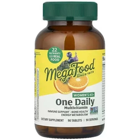 Витамины для женщин MegaFood Women Over 40+, 1 в день, 90 таблеток: цены и характеристики
