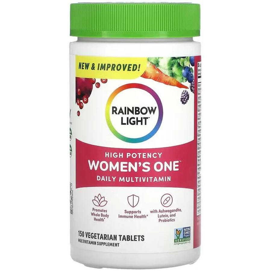 Витамины для женщин (Энергия и жизненные силы) Rainbow Light Just Once, 150 таблеток: цены и характеристики