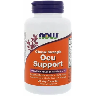 Витамины для глаз Now Foods Ocu Support, 90 вегетарианских капсул