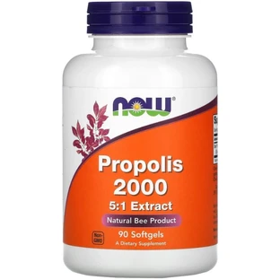 Прополис Now Foods Propolis 2000, 90 гелевых капсул
