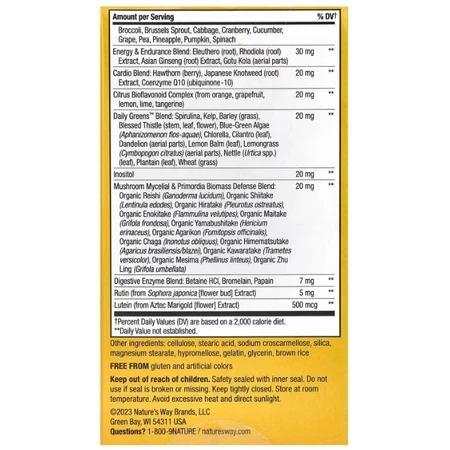 Мультивитамины для мужчин Nature's Way Alive! Men's Multi-Vitamin, 60 таблеток: цены и характеристики