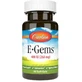 Вітамін Е Carlson E-Gems Elite 400 МО (268 мг), 60 гелевих капсул