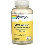 Витамин С с биофлавоноидами Solaray Vitamin C 1000 мг, концентрат, 250 капсул: цены и характеристики
