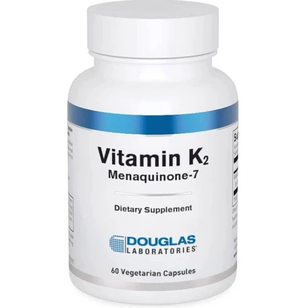 Вітамін К2 Douglas Laboratories Vitamin K2, Menaquinone-7, 60 капсул: ціни та характеристики