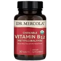 Витамин В12 Dr. Mercola Vitamin B12 1000 мкг, органик, 30 жевательных таблеток