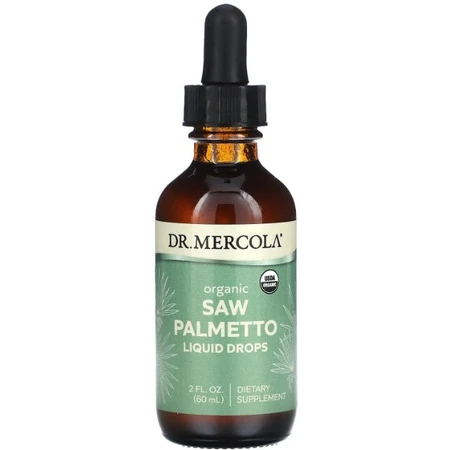 Со пальметто Dr. Mercola Saw Palmetto, органик, жидкие капли, 60 мл: цены и характеристики