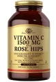 Витамин С шиповник Solgar Vitamin C 1500 мг, 180 таблеток