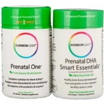 Витамины + Рыбий жир для беременных Rainbow Light Prenatal One plus Prenatal DHA Smart Essentials 30 капсул + 30 таблеток: цены и характеристики