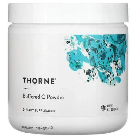 Вітамін С Thorne Buffered C Powder, буферизований, порошок, 236 г: ціни та характеристики