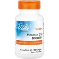 Витамин Д3 Doctor's Best Vitamin D3 25 мкг (1000 МЕ), 180 гелевых капсул