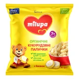 Палички кукурудзяні Milupa з бананом та вітаміном В1 для дітей від 7 місяців, 20 г