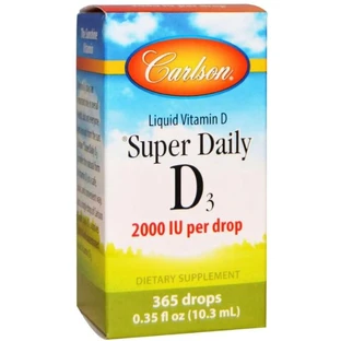 Вітамін Д3 Carlson Vitamin D3 2000 МО, 10.3 мл