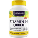 Вітамін Д3 Healthy Origins Vitamin D3 1000 МО, 180 капсул: ціни та характеристики