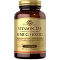Вітамін Д3 Solgar Vitamin D3 10 мкг (400 МО), 100 гелевих капсул