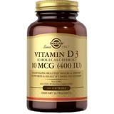 Витамин Д3 Solgar Vitamin D3 10 мкг (400 МЕ), 100 гелевых капсул