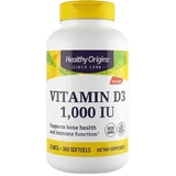 Вітамін Д3 Healthy Origins Vitamin D3 1000 МО, 360 капсул