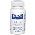 Витамин B6 (Пиридоксаль-5-Фосфат) Pure Encapsulations P5P 50 (vitamin B6), для поддержки метаболизма, 60 капсул
