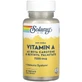 Вітамін А Solaray Dry Vitamin A 7500 мкг, 60 вегетаріанських капсул