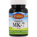 Вітамін K2 MK-7 Carlson Vitamin K2 MK-7 45 мкг, 90 гелевих капсул: ціни та характеристики