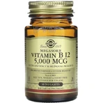 Вітамін В12 (ціанокобаламін) Solgar Vitamin B12 5000 мкг, сублінгвальний, 30 таблеток: ціни та характеристики