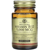 Витамин В12 (цианокобаламин) Solgar Vitamin B12 5000 мкг, сублингвальный, 30 таблеток