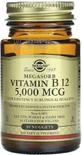 Витамин В12 (цианокобаламин) Solgar Vitamin B12 5000 мкг, сублингвальный, 30 таблеток
