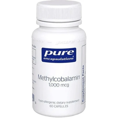 Витамин В12 (метилкобаламин) Pure Encapsulations Methylcobalamin Advanced Vitamin B12, 60 капсул: цены и характеристики