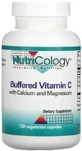 Витамин C Nutricology Vitamin C с кальцием и магнием, буферизированный, 120 вегетарианских капсул