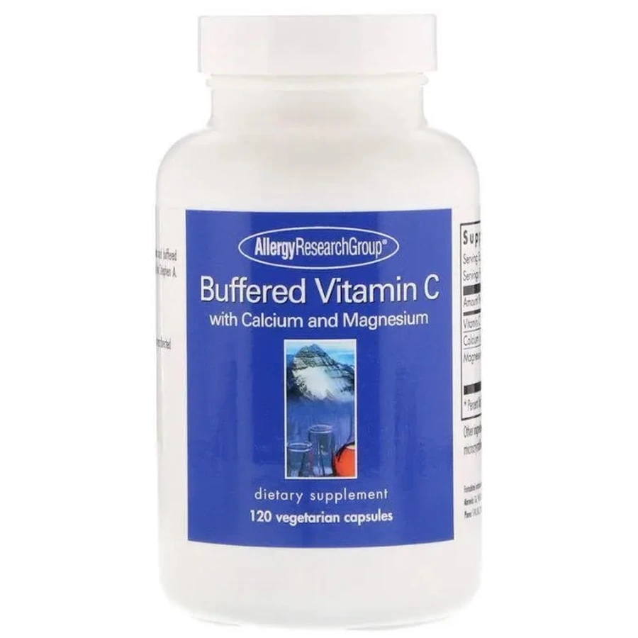 Буферизований вітамін С Allergy Research Group Buffered Vitamin C, 120 капсул: ціни та характеристики