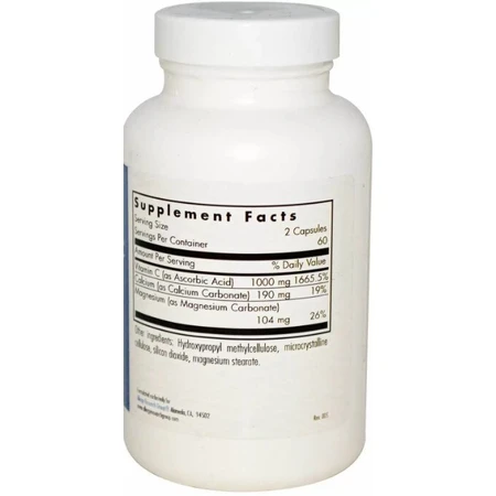 Буферизований вітамін С Allergy Research Group Buffered Vitamin C, 120 капсул: ціни та характеристики