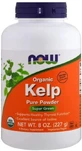 Бурые морские водоросли, ламинария Now Foods Kelp, органический порошок, 227 г