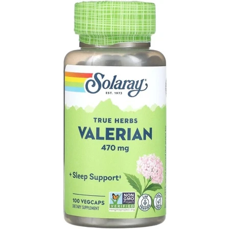 Валеріана Solaray Valerian, 100 капсул: ціни та характеристики