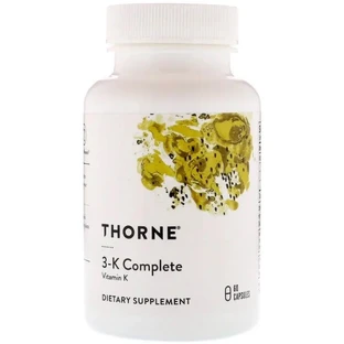 Вітамін 3-К Thorne 3-K Complete, 60 капсул