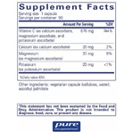Буферизированная Аскорбиновая Кислота Витамин С Pure Encapsulations Buffered Ascorbic Acid, 90 капсул: цены и характеристики