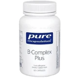 Витамин B (сбалансированная витаминная формула) Pure Encapsulations B-Complex Plus, 120 капсул